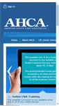 Mobile Screenshot of ahcancal.org